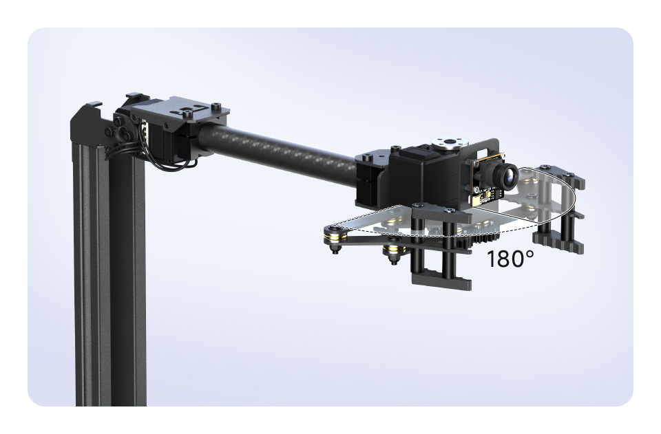 3+1 DOF High-Torque Serial Bus Servo Robotic Arm, Flexible joints × omnidirectional space