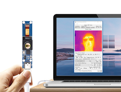 Thermal USB Camera, connecting with a PC