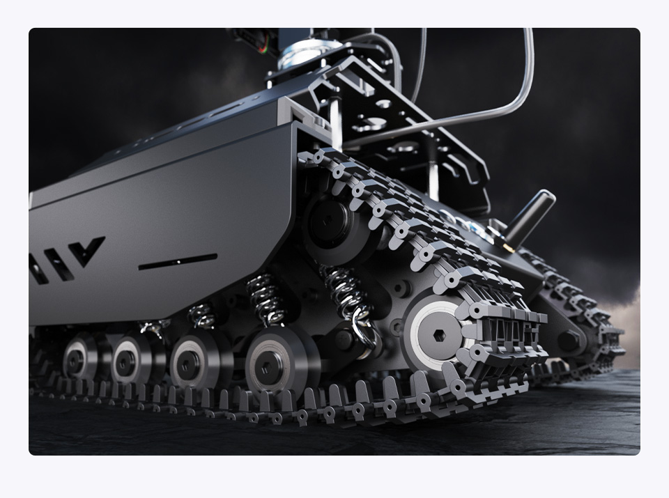 UGV Beast AI Robot with high-speed motor