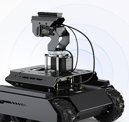 UGV Rover AI Robot can create a hotspot for accessing when there is no network