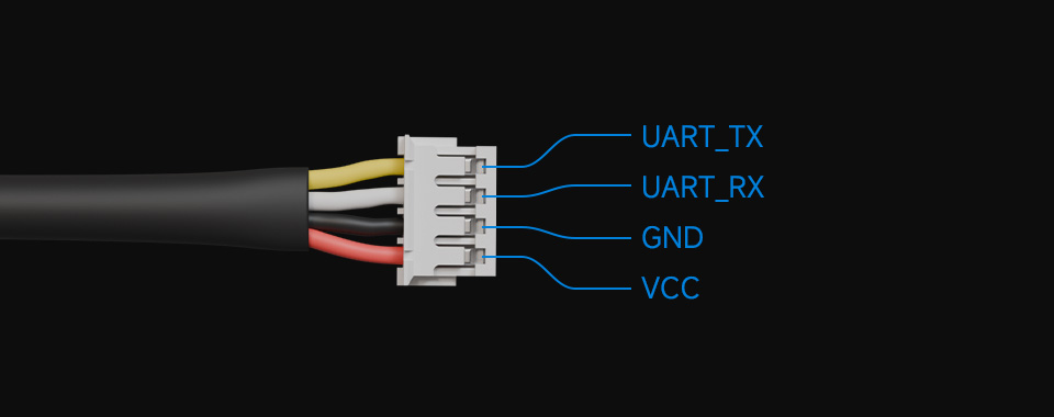 DDSM210 servo motor pin definition