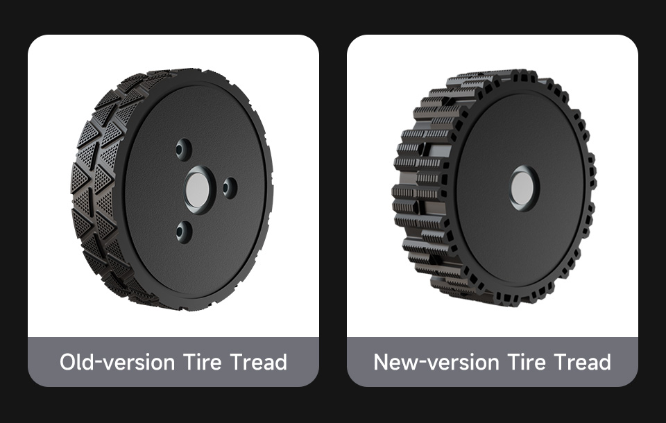 DDSM210, Exterior Tread Skin Upgrade Instructions