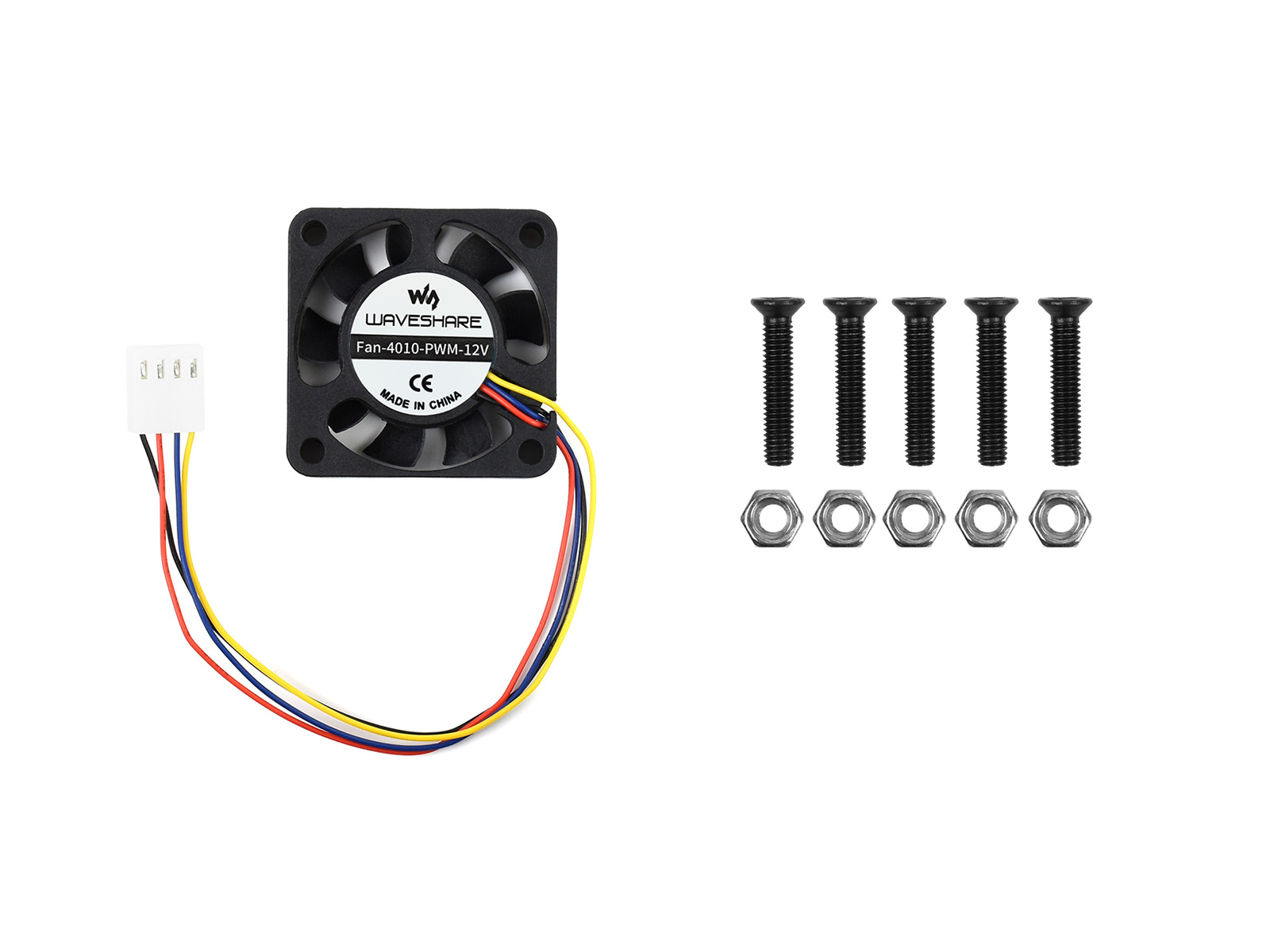 Pwm 12v. 4010 Fan.