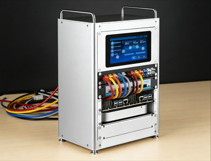 HomeRack 8U Basic Kit, Desktop Edge Computing Node 