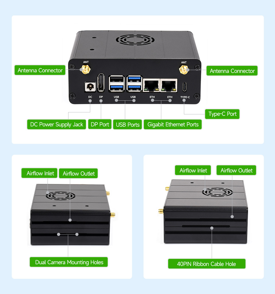 JETSON-ORIN-CASE-B, Precise Opening Design