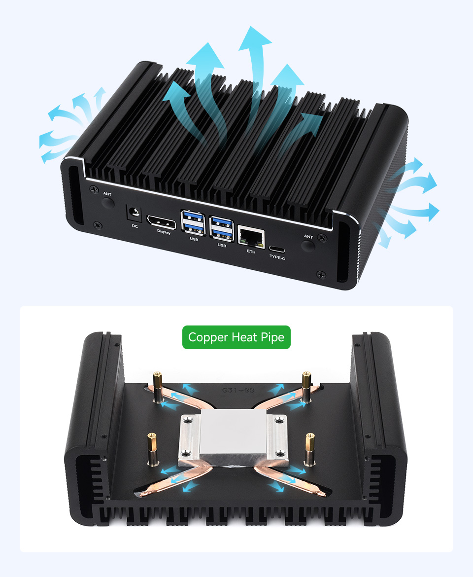 JETSON-ORIN-CASE-C, Passive Cooling