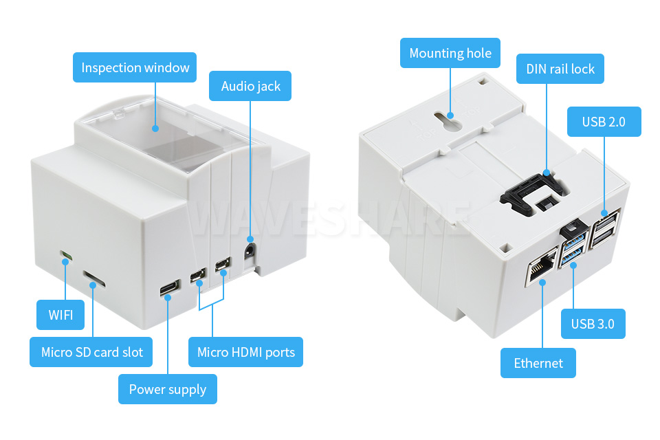 Tanio Raspberry Pi 4B etui z sklep