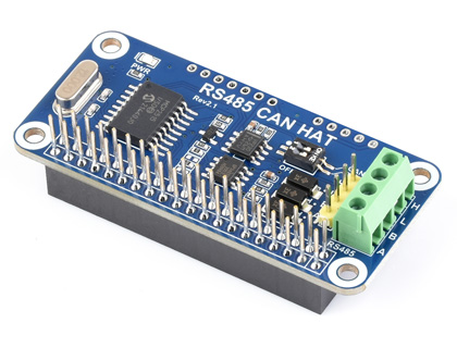 PI5-CASE-TD2 compatible Raspberry Pi expansion board: RS485 CAN HAT
