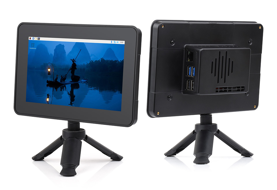 PI5-CASE-TD2 used with tripod