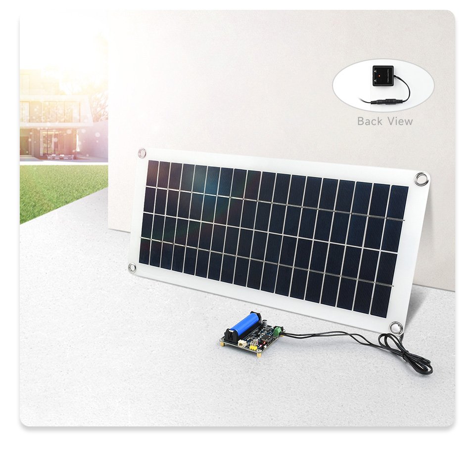 Panel solar Flexible SunPower 130w 