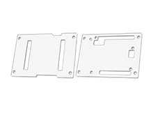 UNO Q Transparent Case, Top and Bottom Plates