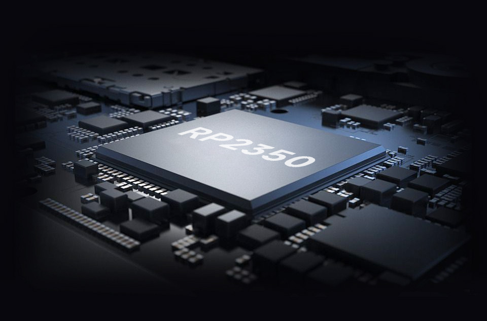 RP2350 2inch display development board, onboard Dual-Core Arm processor