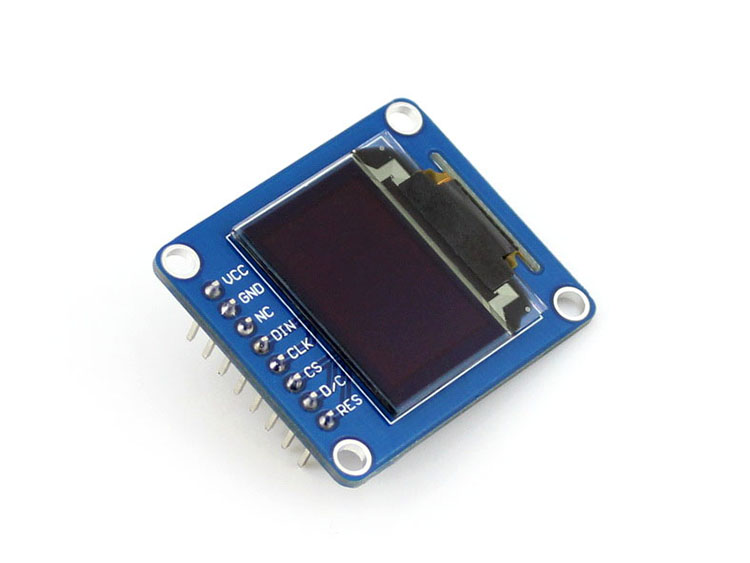 SSD1331 0.95吋 OLED 顯示器模組 | 96×64 全彩 SPI 介面 7-Pin 已焊排針