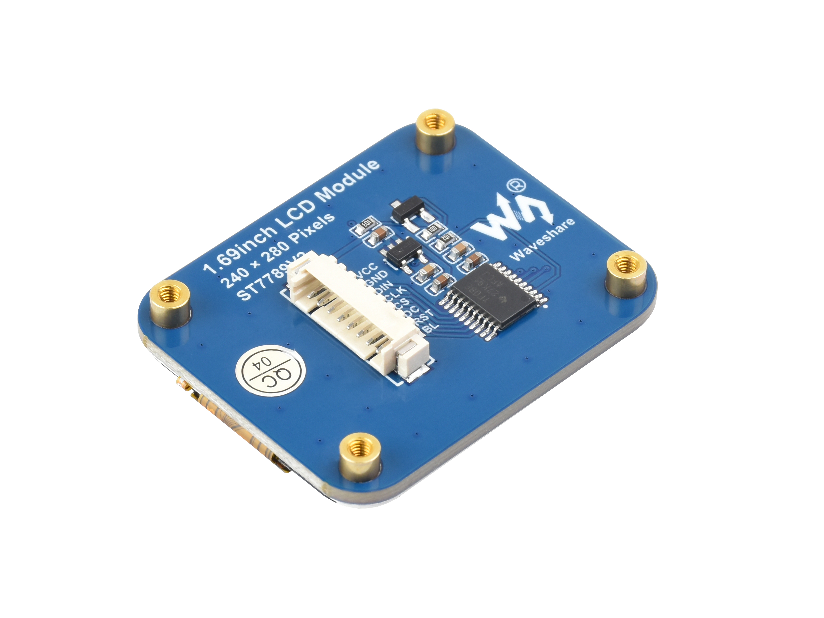 1.69inch LCD Display Module, 240×280 Resolution, SPI Interface