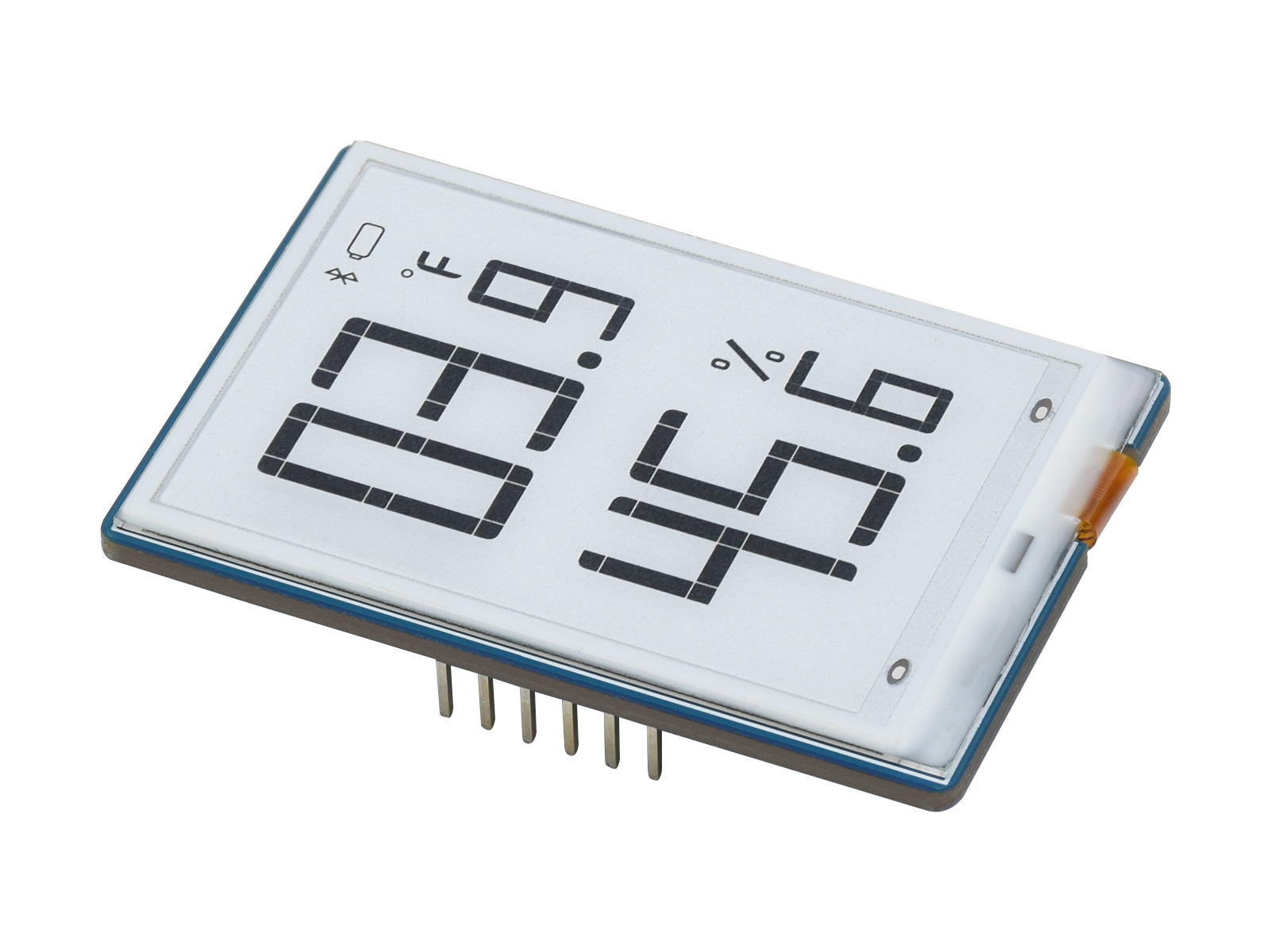 1.9inch Segment E-Paper Module, 91 Segments, I2C Bus, Ideal