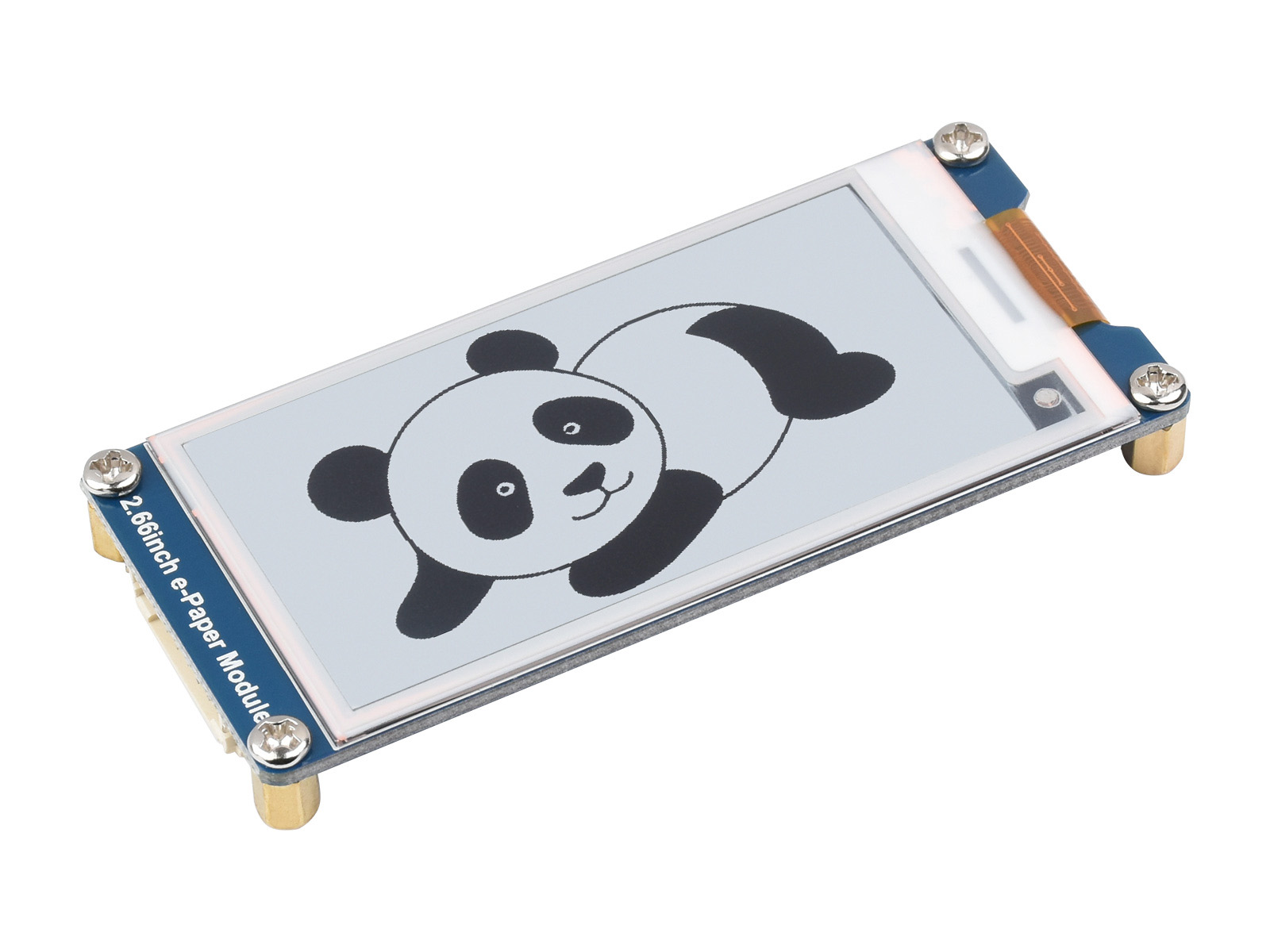 2.66inch E-Paper E-Ink Display Module, 296×152 Pixels, Black / White Dual-Color, SPI Interface 2.66inch E-Paper E-Ink Display Module, 296×152 Pixels, Black / White Dual-Color, SPI Interface