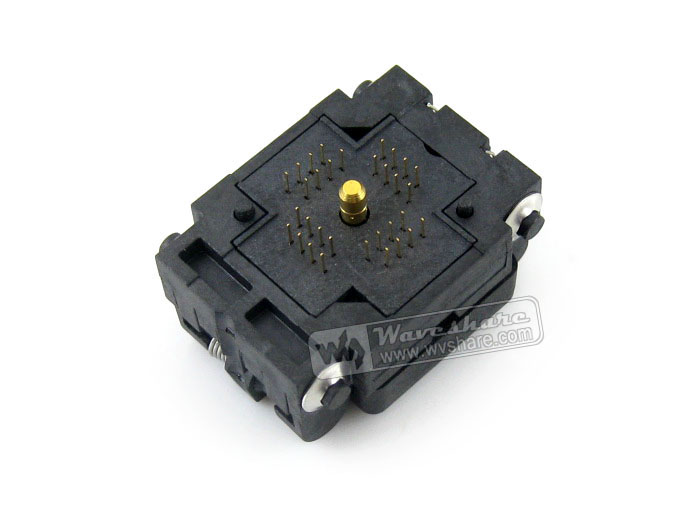 32QN65S17070 Plastronics IC Test & Burn-in Socket, for QFN32 32QN65S17070 Plastronics IC Test & Burn-in Socket, for QFN32