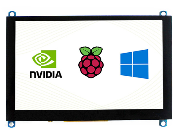 5inch Capacitive Touch Screen LCD (H), 800×480, HDMI, Various