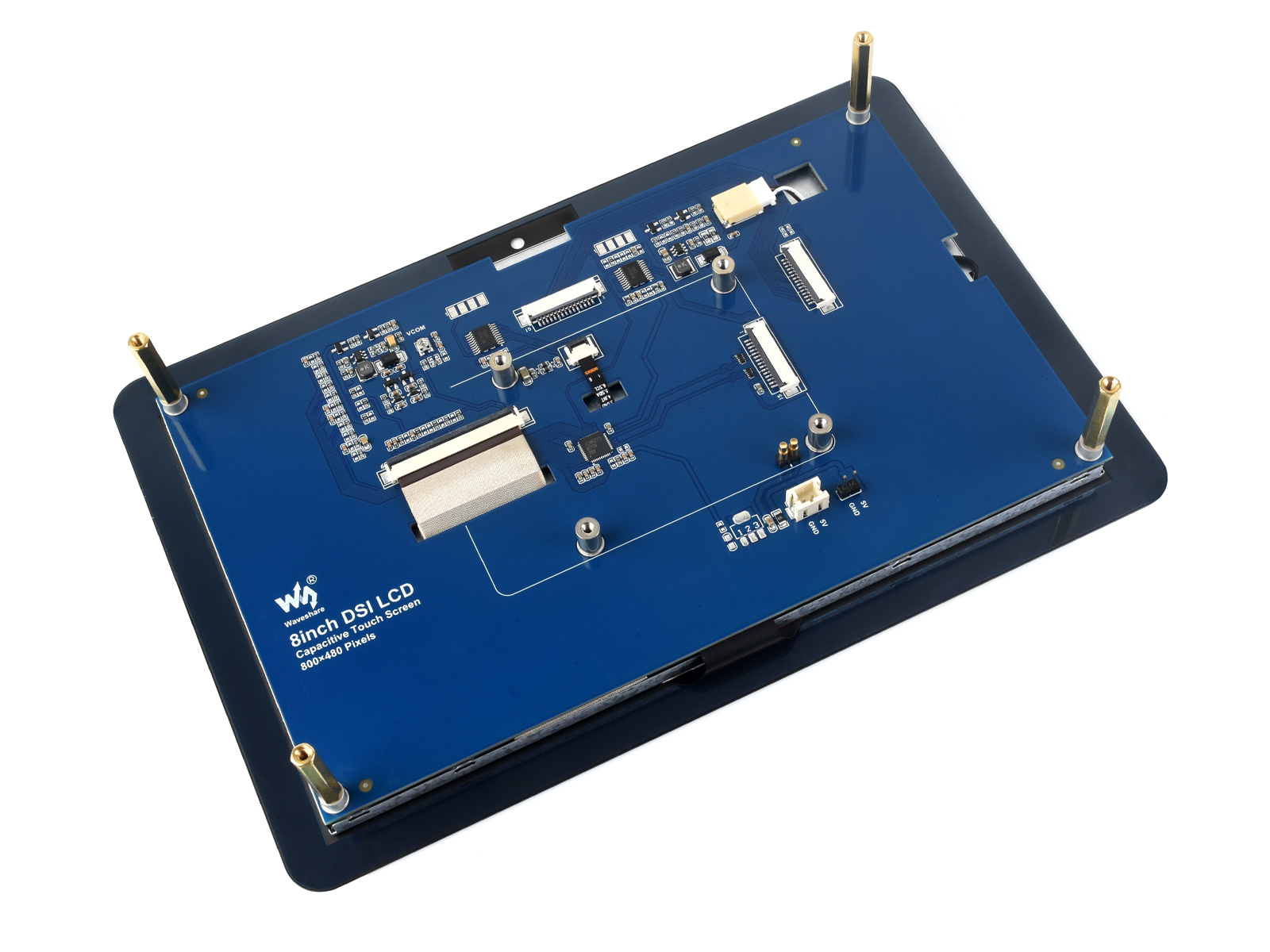 8inch Capacitive Touch Display For Raspberry Pi, With 5MP Front