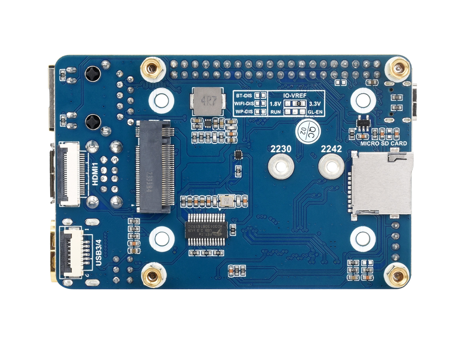 Mini Base Board (A) Designed For Raspberry Pi Compute Module
