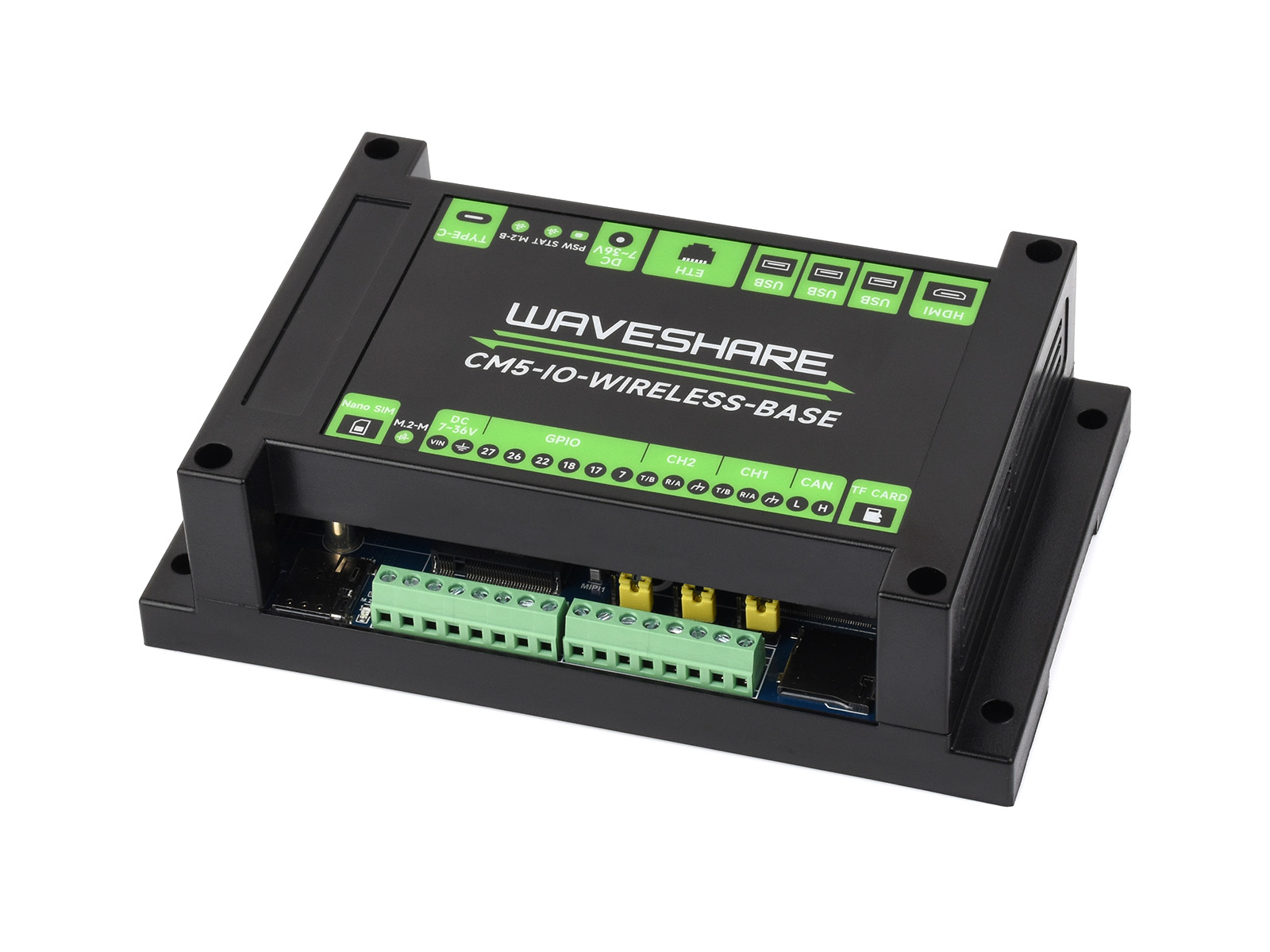 Industrial IoT Wireless Expansion Board For Raspberry Pi CM5, 4G