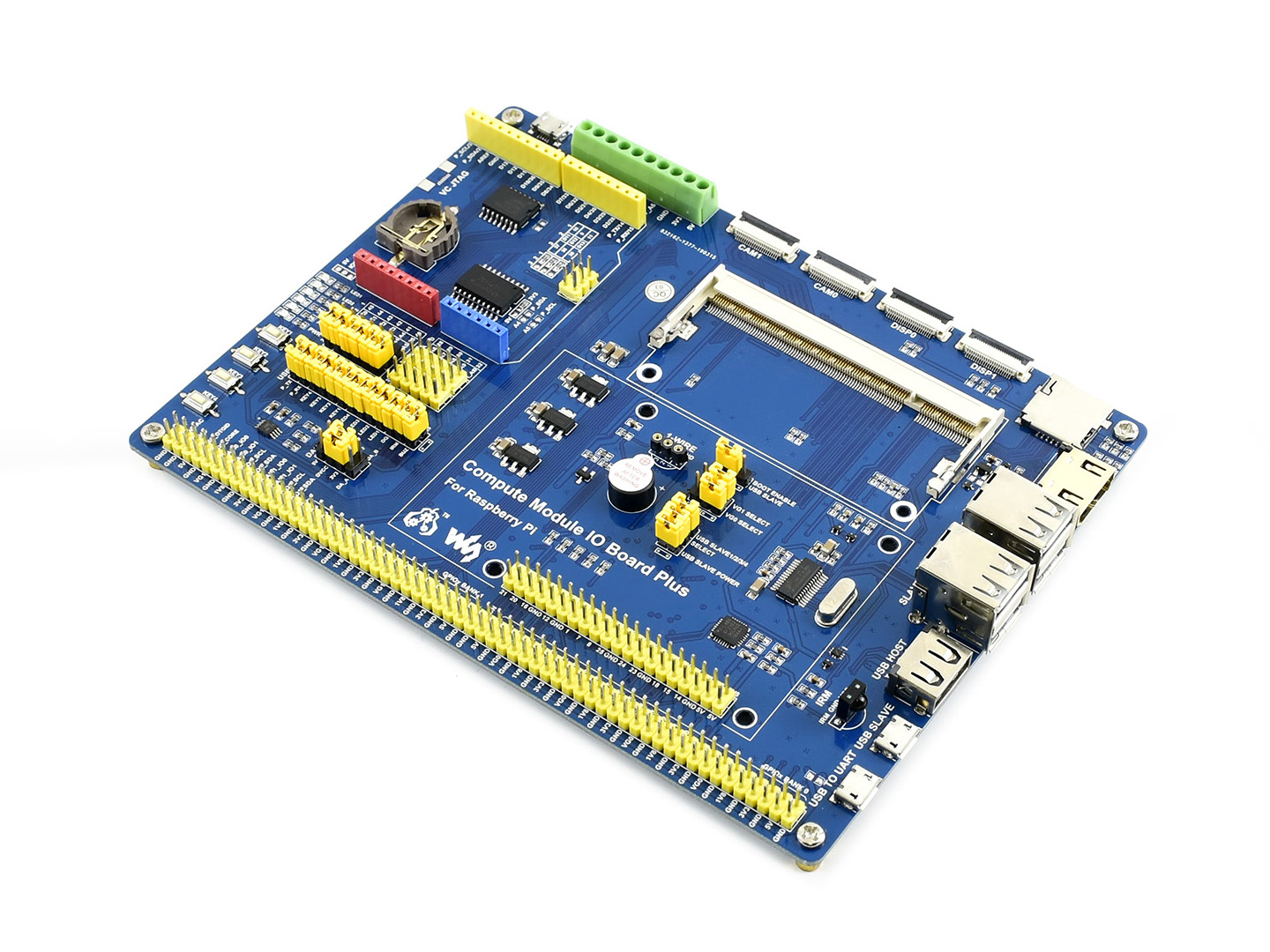 Compute Module IO Board Plus, for Raspberry Pi CM4S / CM3 / CM3L Lite ...