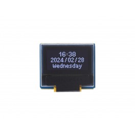 0.49inch OLED Display Module, 64×32 Resolution, I2C Communication, Black / White Display Color