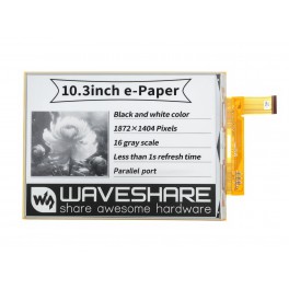 1872×1404, 10.3inch flexible E-Ink raw display