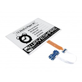 960×680, 13.3inch E-Ink display HAT (K) for Raspberry Pi, SPI interface