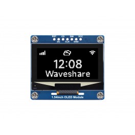 1.54inch OLED Display Module, 128×64 Resolution, SPI / I2C Communication