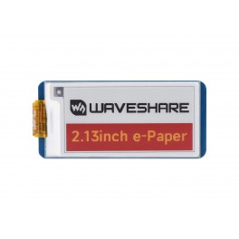 2.13inch E-Paper HAT (G), 250x122, Red/Yellow/Black/White, SPI Interface