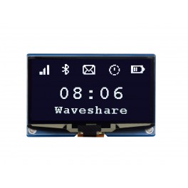2.42inch OLED Display Module, 128×64 Resolution, SPI / I2C Communication