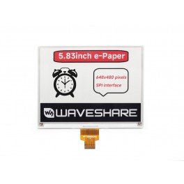 648×480, 5.83inch E-Ink raw display, red/black/white three-color