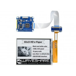 1448×1072 high definition, 6inch E-Ink display HAT for Raspberry Pi