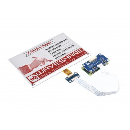 7.5inch E-Paper E-Ink Display HAT (B) For Raspberry Pi, 800×480, Red / Black / White, SPI