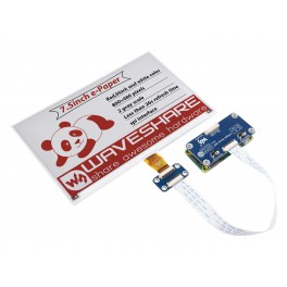 7.5inch E-Paper E-Ink Display HAT (B) For Raspberry Pi, 800×480, Red / Black / White, SPI