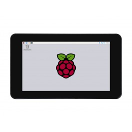 7inch Capacitive Touch IPS Display for Raspberry Pi, with Protection Case, 1024×600, DSI Interface