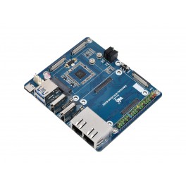 Dual Gigabit Ethernet 5G/4G Base Board Designed for Raspberry Pi Compute Module 4