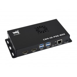 CM4-DUAL-ETH-4G/5G-BOX-EU, touriste Gigabit Ethernet 5G/4G mini-ordinateur  basé sur RPi CM4 (non inclus), boîtier en métal, avec ventilateur de  refroidissement - AliExpress