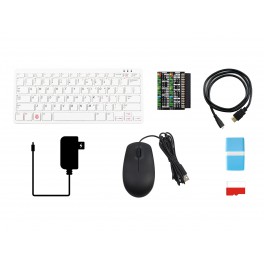 Raspberry Pi 400 Keyboard Computer with Third-Party Accessories