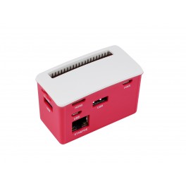 Ethernet / USB HUB HAT (B) for Raspberry Pi series, 1x RJ45 Ethernet Port,  3x USB 2.0 Ports