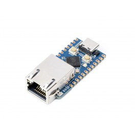 Waveshare RP2040-ETH Mini Development Board, RP2040 Ethernet Port Module, Based on Official RP2040 Dual Core Processor