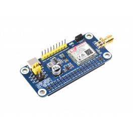 SIM7028 NB-IoT HAT for Raspberry Pi, Supports Global Band NB-IoT Communication, Small In Size And Low Power Consumption