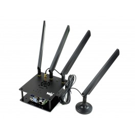 SIM8202G-M2 5G HAT for Raspberry Pi, 5G/4G/3G Support, Snapdragon X55, Multi Mode Multi Band