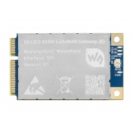 SX130x 868M/915M LoRaWAN Gateway Module for Raspberry Pi, Standard Mini-PCIe Socket, Long range Transmission