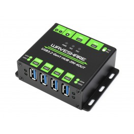 Industrial grade USB HUB, Extending 4x USB 3.2 Ports, Switchable dual  hosts, Multi Protections