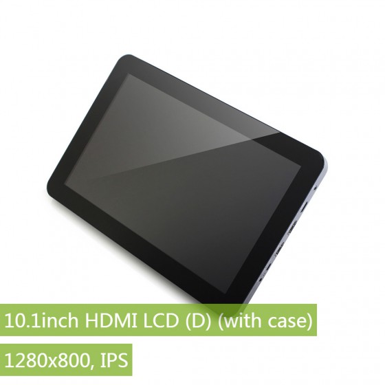 10.1inch HDMI LCD (D) (with case), 1280x800, IPS