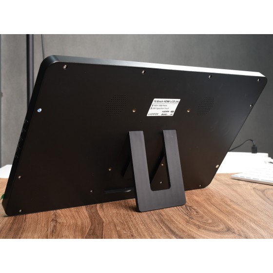 LUCKFOX 15.6inch Capacitive Touch Screen LCD (H) with Case, 1920×1080, HDMI, IPS, Various Systems Support