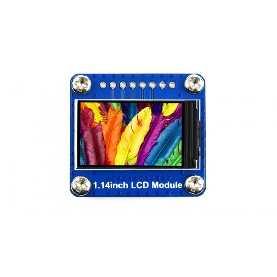 240×135, General 1.14inch LCD Display Module, IPS, 65K RGB
