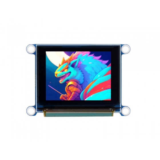 1.27inch RGB OLED Display Module, 128×96 Resolution, 262K Colors, SPI Interface